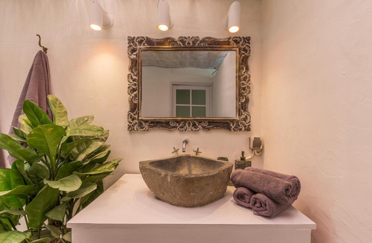 Eco Bamboo Bungalow 4 Villa Canggu  Ngoại thất bức ảnh