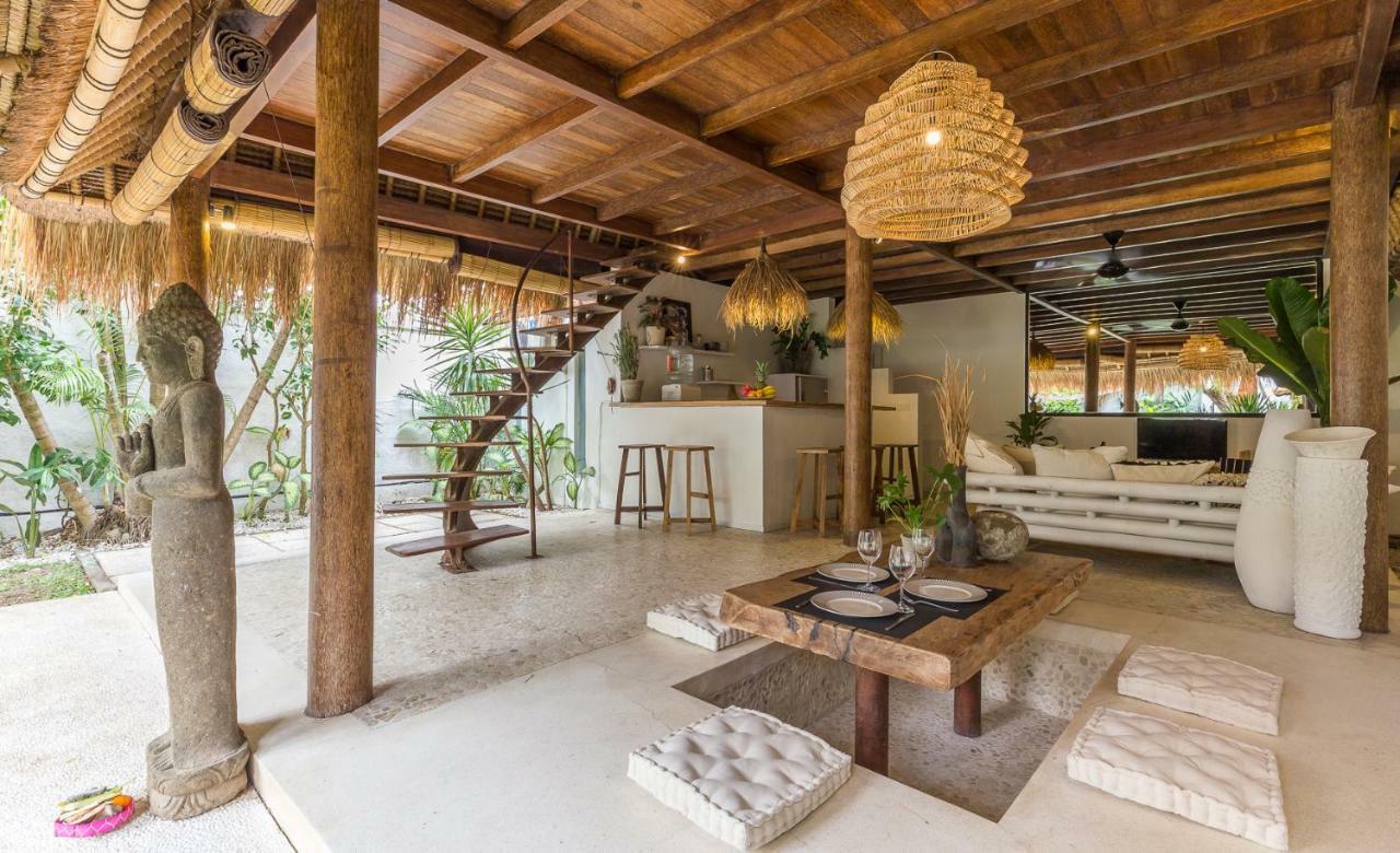 Eco Bamboo Bungalow 4 Villa Canggu  Ngoại thất bức ảnh