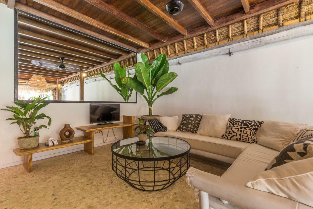 Eco Bamboo Bungalow 4 Villa Canggu  Ngoại thất bức ảnh